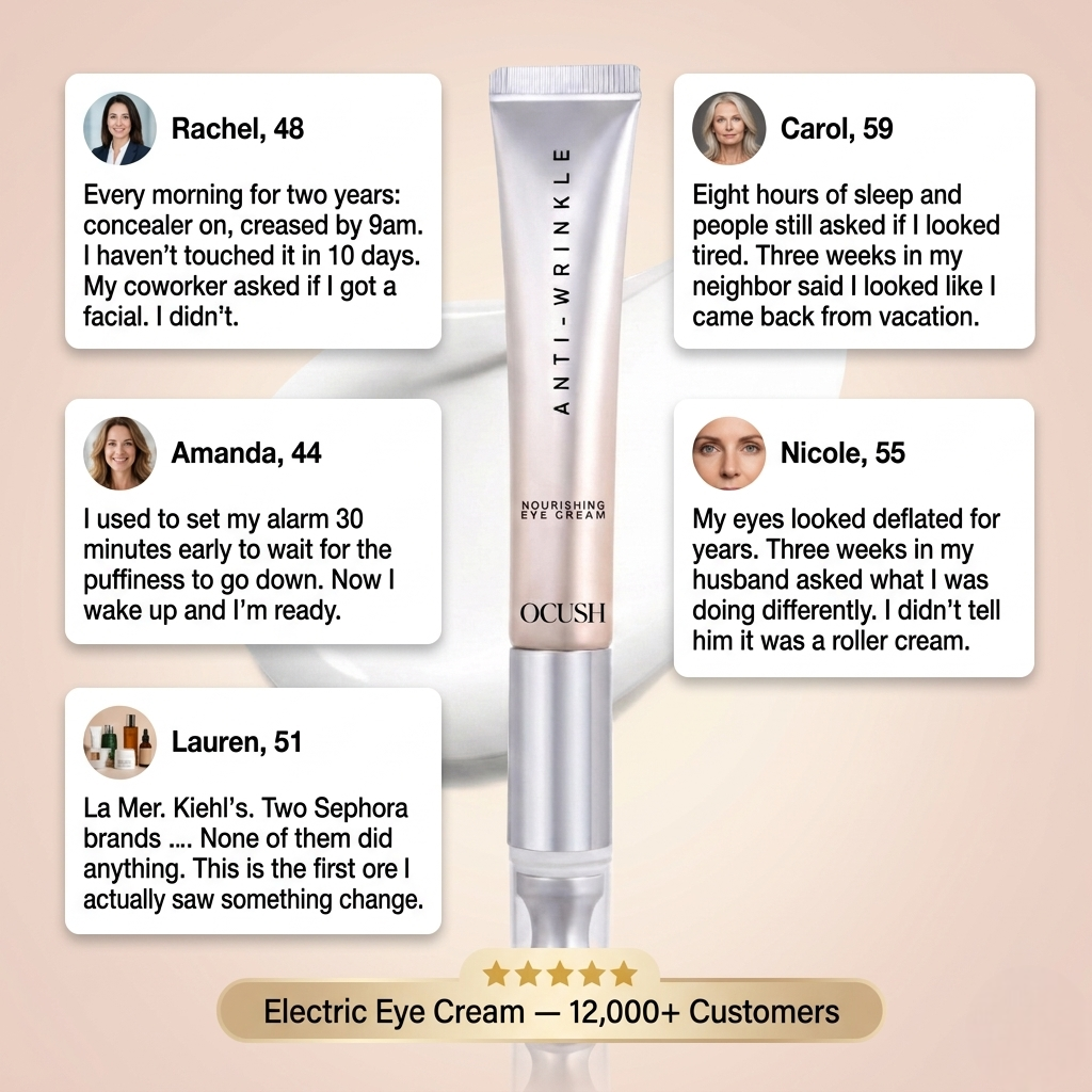 Electric Eye Cream Reduces Dark Circles