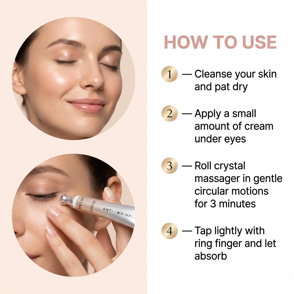 Electric Eye Cream Reduces Dark Circles